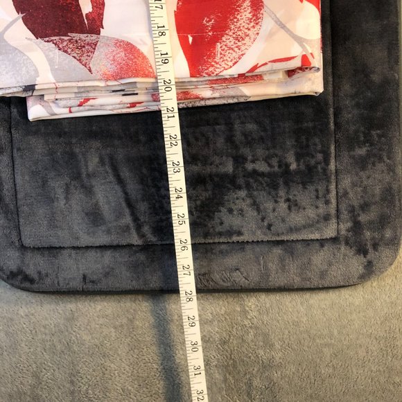 NEW Blossom & Vine 14 Piece Bath Set Shower Curtain Set With Bath Rug - Picture 9 of 10